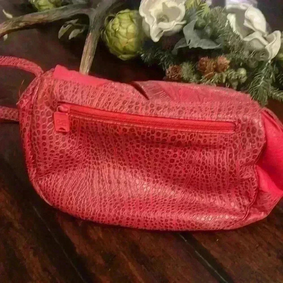 Vintage Alentino Nas Bag Korea Patchwork Mixed Media Abstract crossbody … - Picture 3 of 10